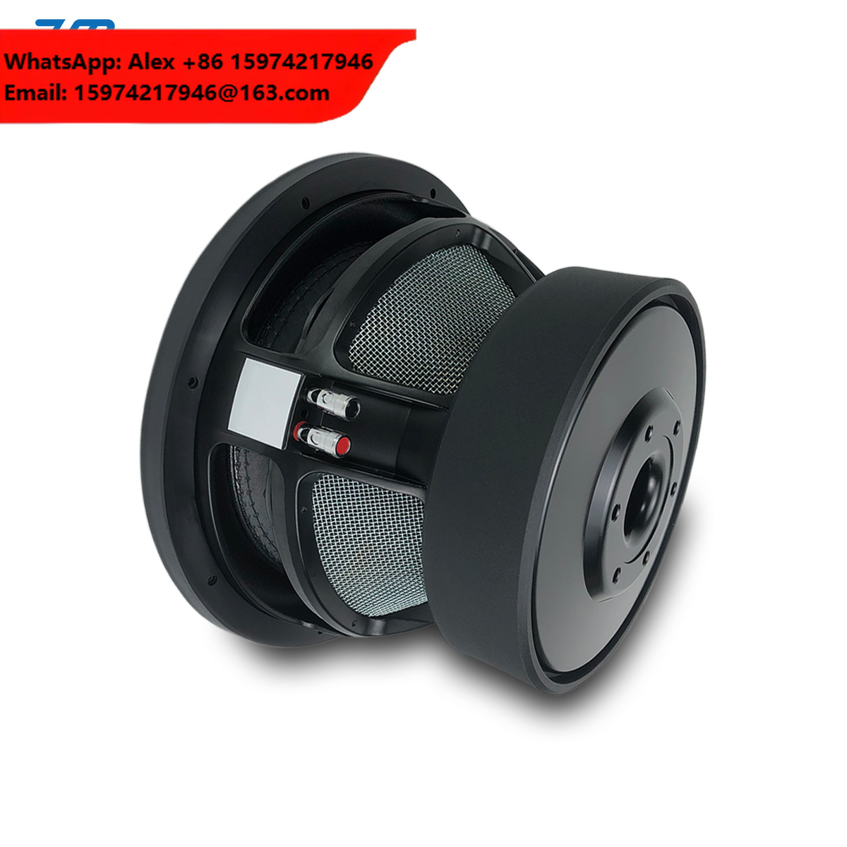 Car Subwoofer 12 Inch 1500W - Subwoofer samochodowy 12 cali, podwójny 2/4ohm,