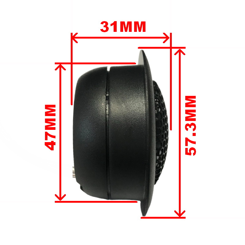 Car Audio Tweeter Silk Dome - Najlepiej sprzedający się 2-calowy głośnik wysokotonowy