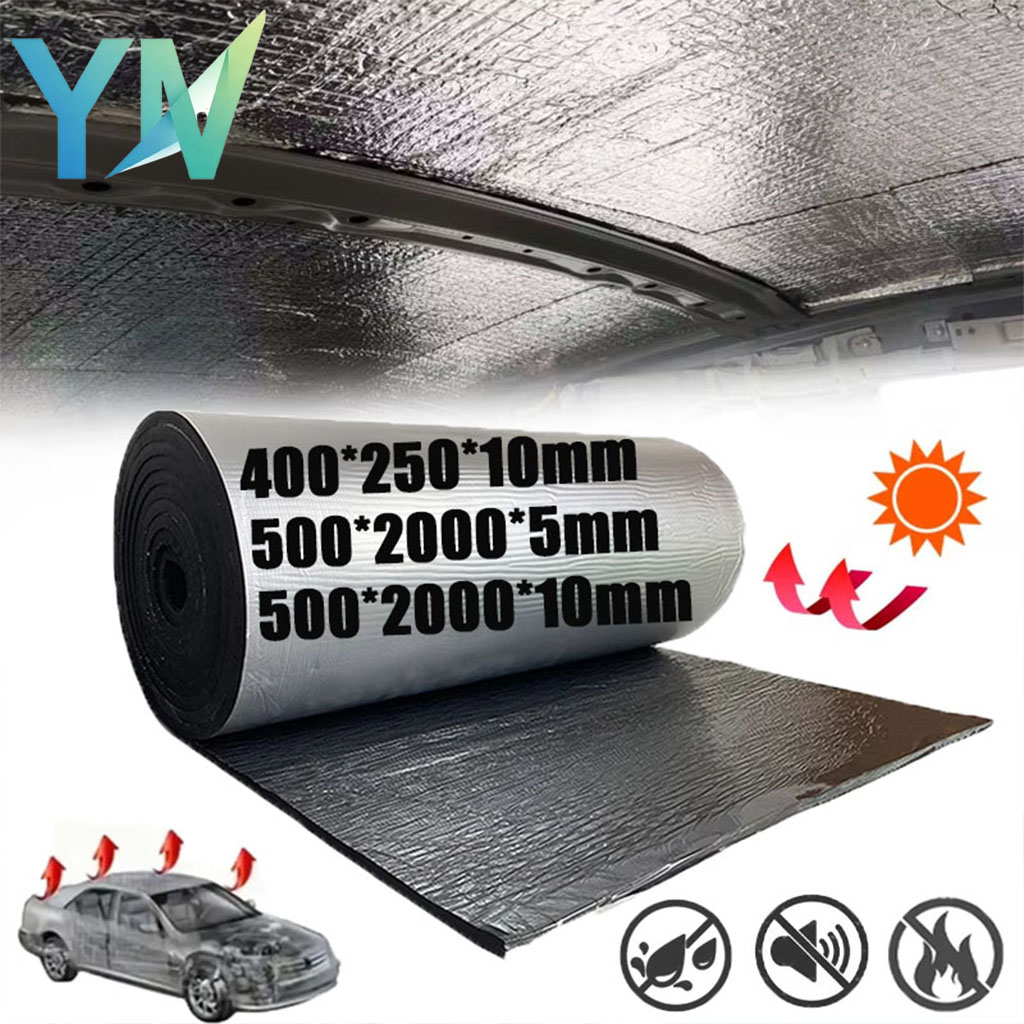 Car Audio Sound Deadening Mat - Folia aluminiowa o grubości 5 mm