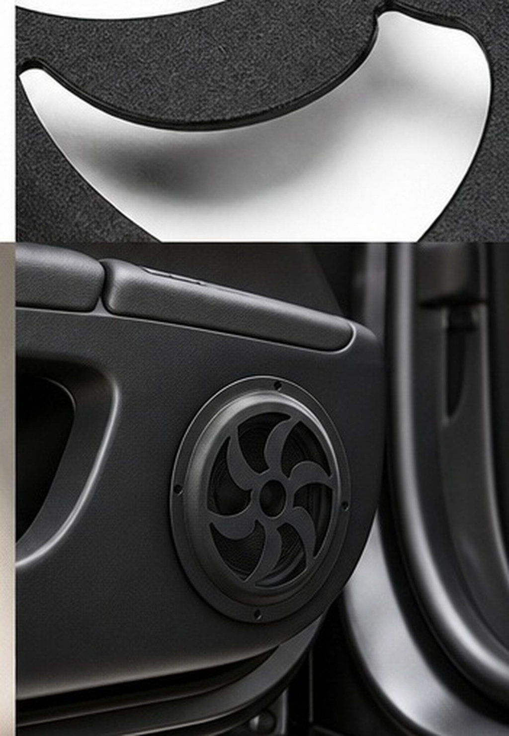 Car Subwoofer Grill Protector - Osłona głośnika z metalowej siatki, czarna,