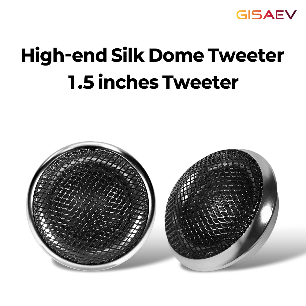 Car Audio Tweeter Silk Dome - 1.5-calowy samochodowy głośnik wysokiej jakości stereo
