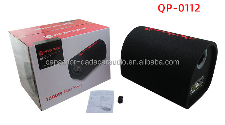 Car Subwoofer 12 Inch 1500W - Wbudowana płytka wzmacniacza dużej mocy, wysoka