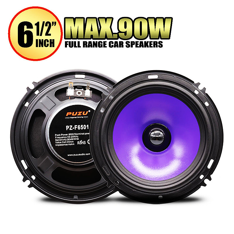 2 szt. 6,5 cala 90 W pełnozakr – Car Audio Component Speaker 6.5 recenzja i cena