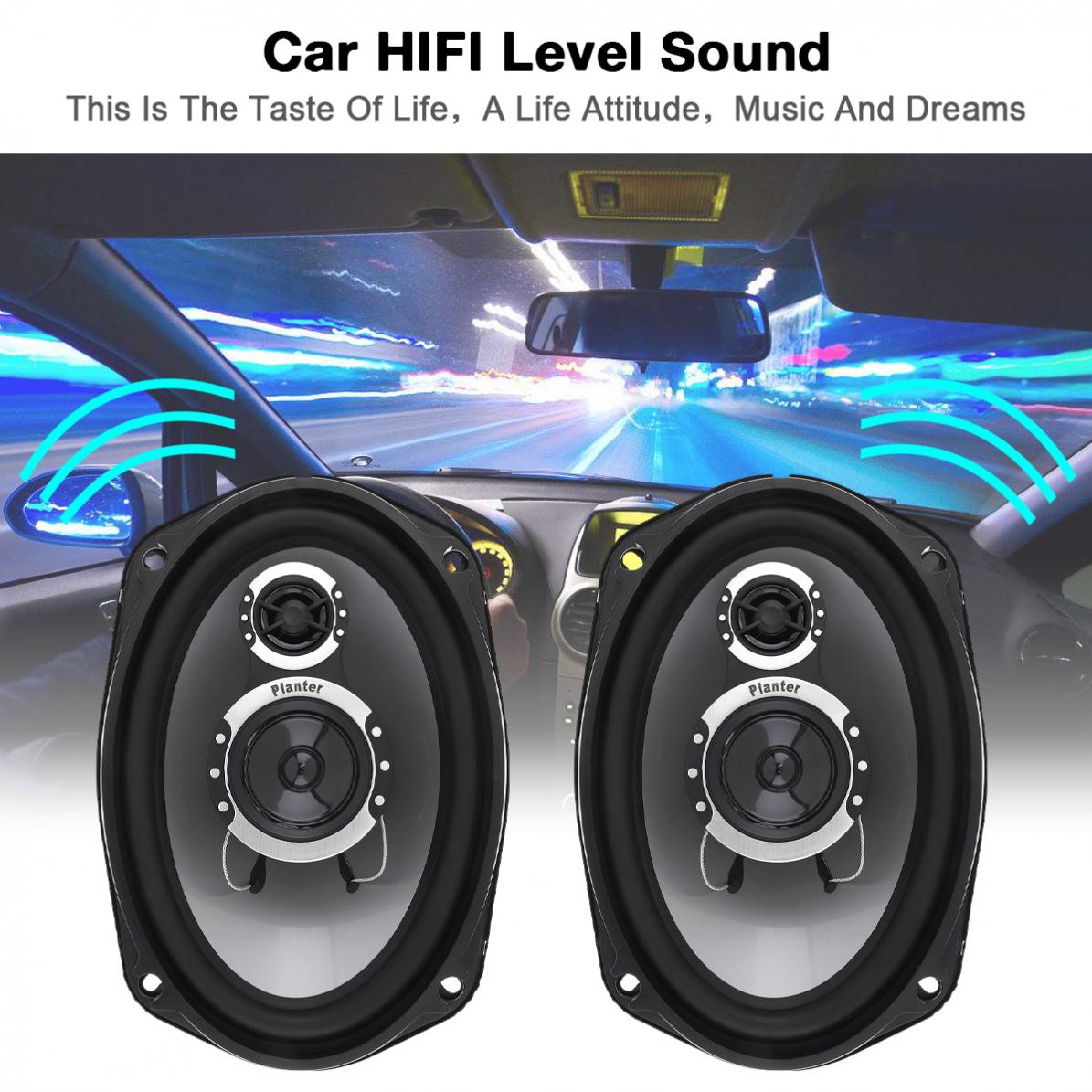 2 szt. 6x9 cali 3-drożne 1000W – Car Coaxial Speaker 6X9 3 Way recenzja i cena