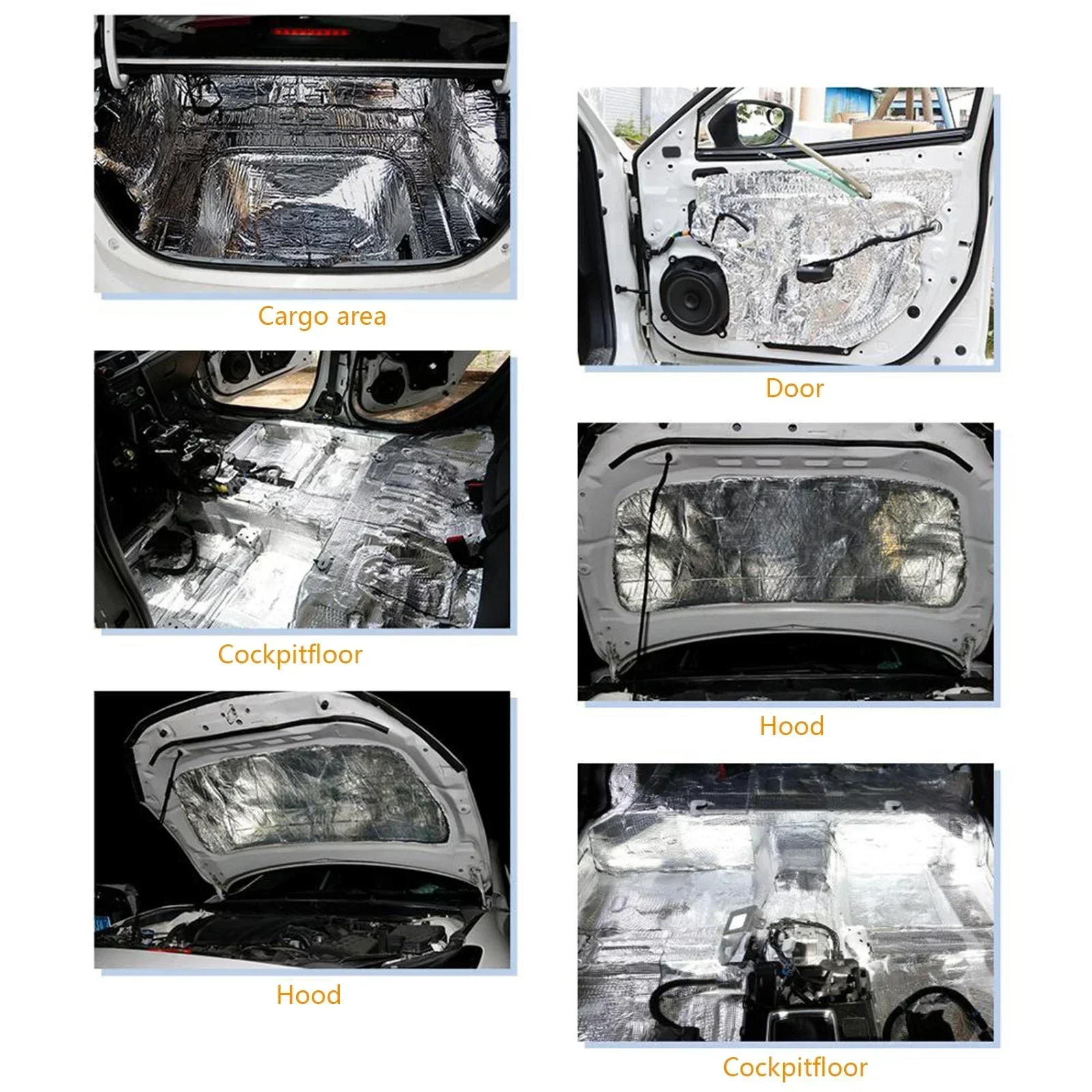 2000*500/250*400mm 5/10mm mata – Car Audio Sound Deadening Mat recenzja i cena