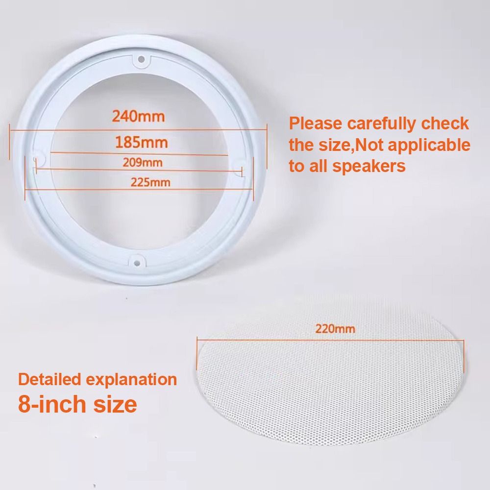 1 szt. Osłona głośnika samocho – Car Audio Component Speaker 6.5 recenzja i cena