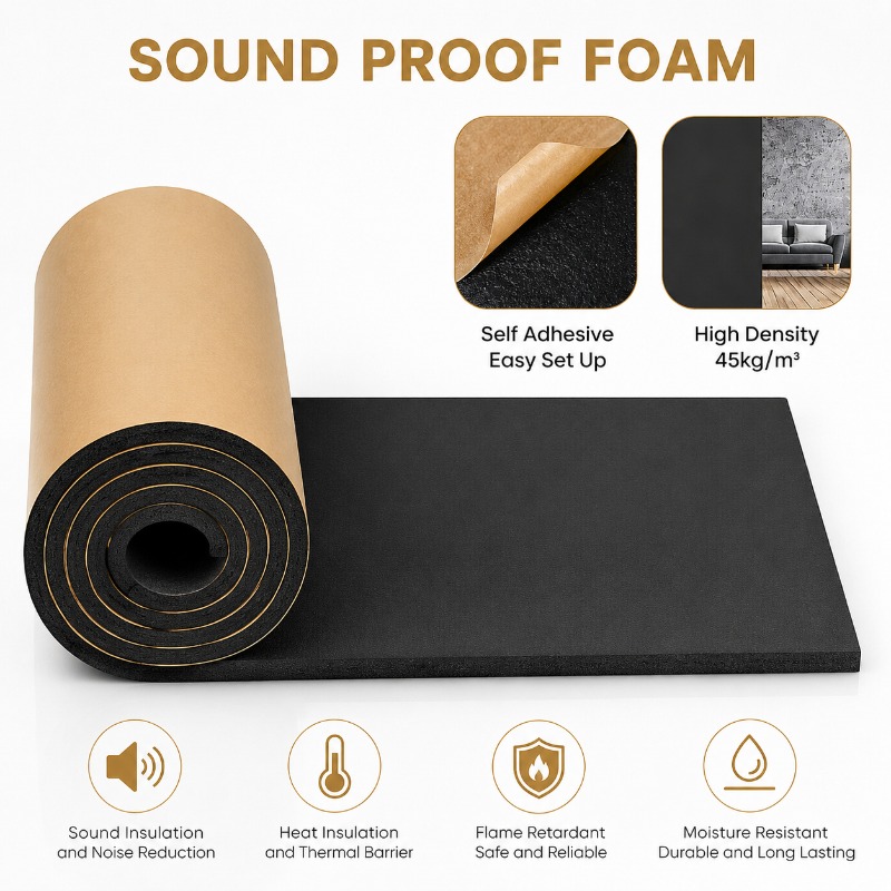 Samoprzylepna mata termoizolac – Car Audio Sound Deadening Mat recenzja i cena