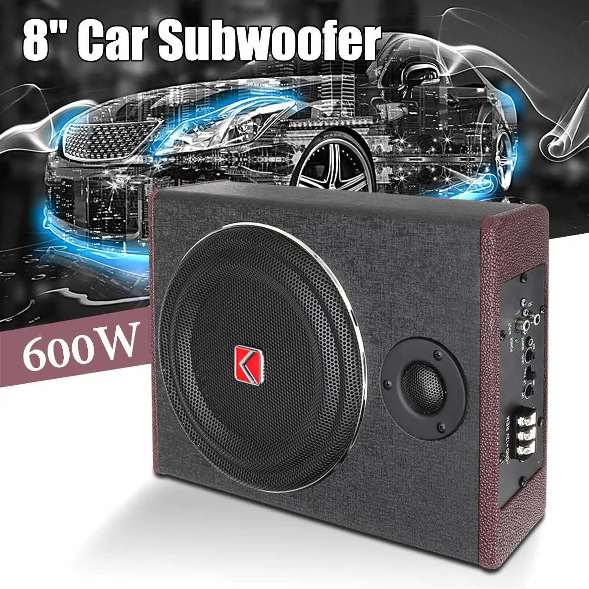 8-calowy subwoofer samochodowy – Under Seat Subwoofer Slim 8 Inch recenzja i cena