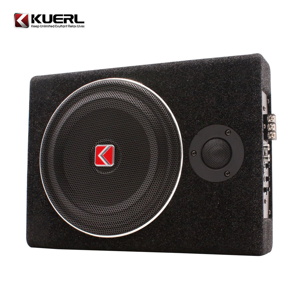 Najlepszy ultracienki aktywny  – Under Seat Subwoofer Slim 8 Inch recenzja i cena
