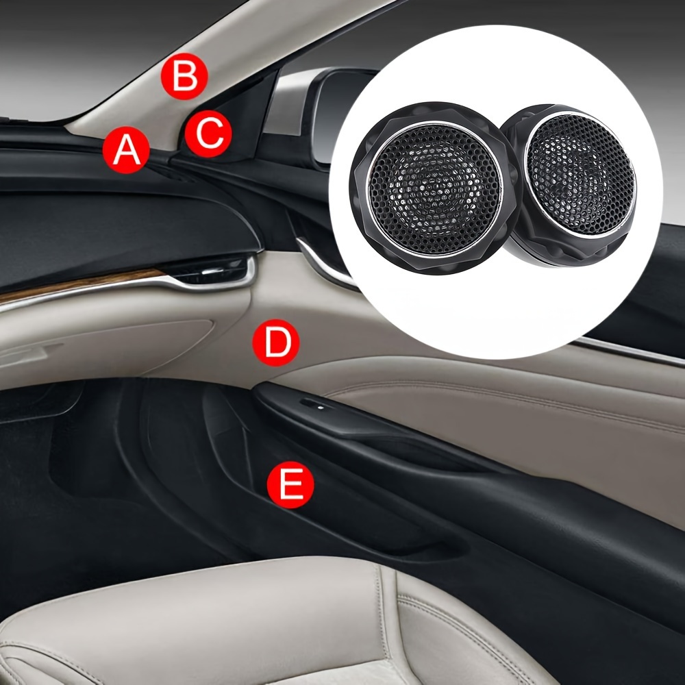 2 szt. Głośniki wysokotonowe s – Car Audio Tweeter Silk Dome recenzja i cena