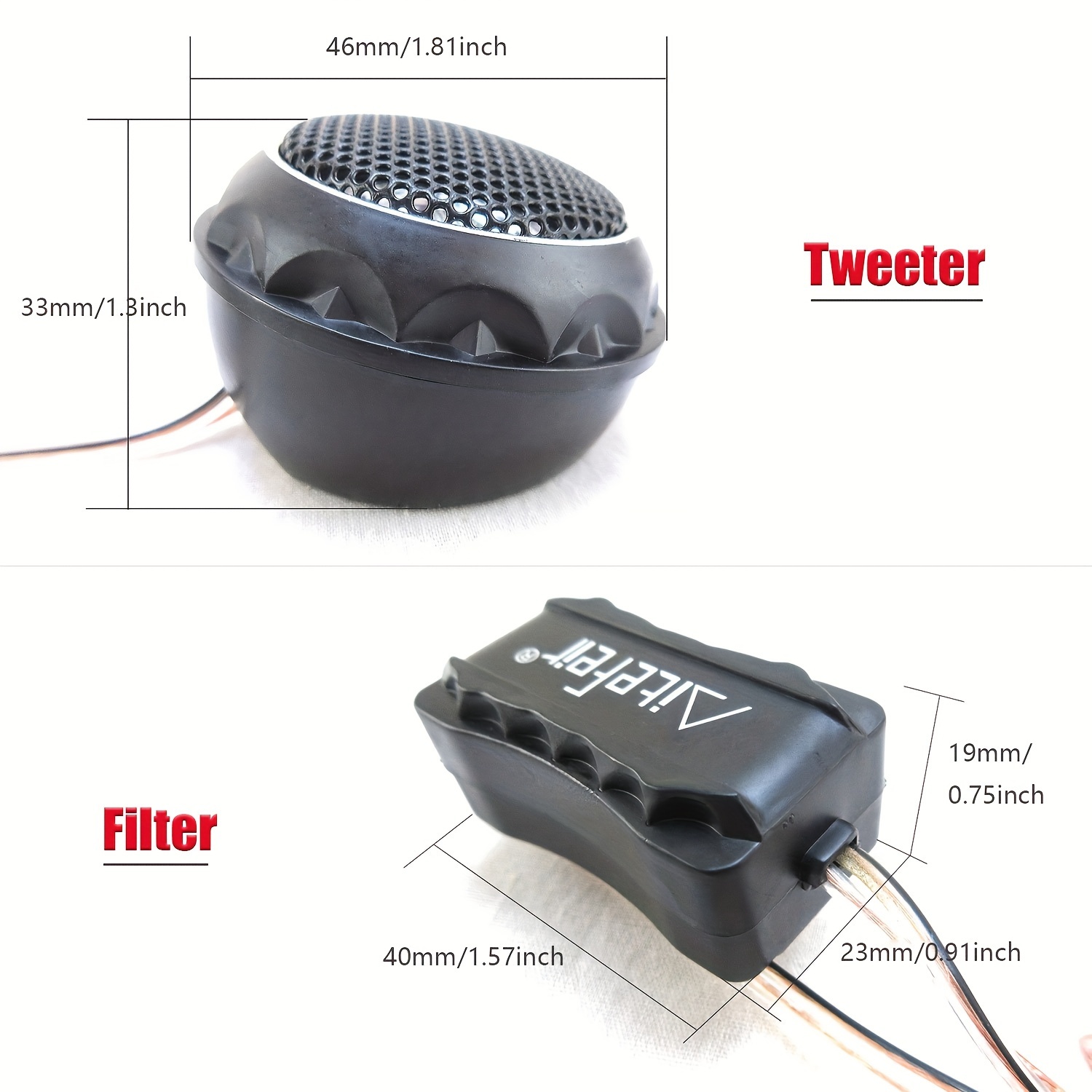 2 szt. Głośniki wysokotonowe s – Car Audio Tweeter Silk Dome recenzja i cena
